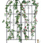 VEVOR 2 Packs Metal Garden Trellis for Climbing Plant Support 71x20 in Rustproof