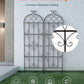 VEVOR 2 Packs Metal Garden Trellis for Climbing Plant Support 71x20 in Rustproof