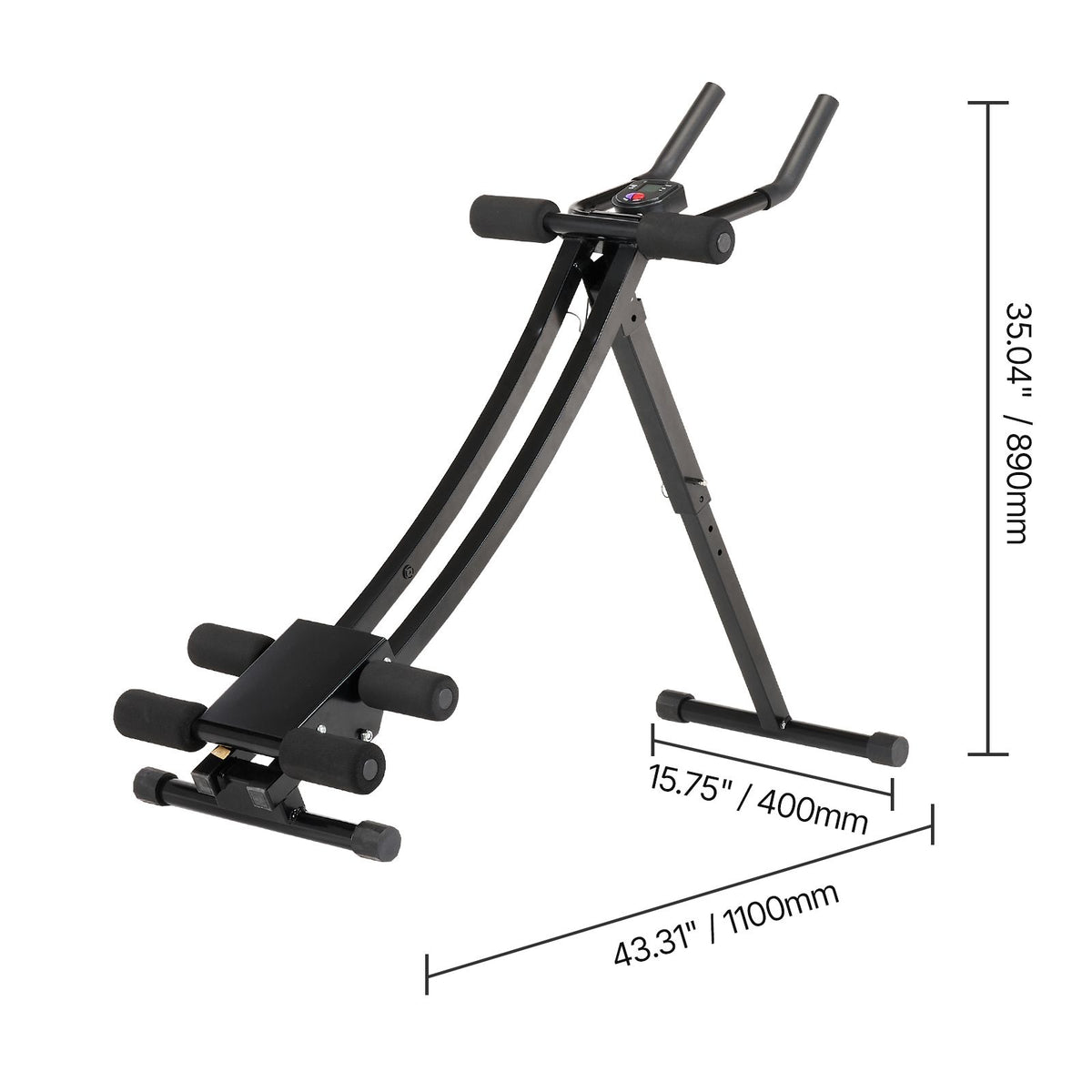 VEVOR AB Workout Machine Equipment Home Gym Core Abdominal Trainers Adjustable