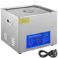 Vevor Powerful Stainless Steel 13.5-15 L Liters Ultrasonic Cleaner 360W Digital Heater Timer