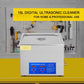 Vevor Powerful Stainless Steel 13.5-15 L Liters Ultrasonic Cleaner 360W Digital Heater Timer