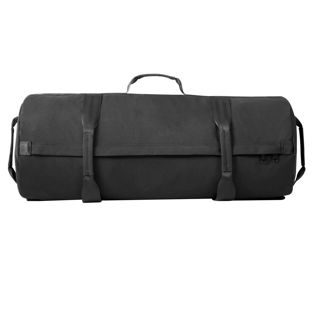 Workout Sandbag, Heavy Duty Workout Power Bags with Handles, 23-56 kg Adjustable Slam Bag for Fitness Strength Weight Training Cross-Training, Home Gym Exercise, Black (Unfilled)