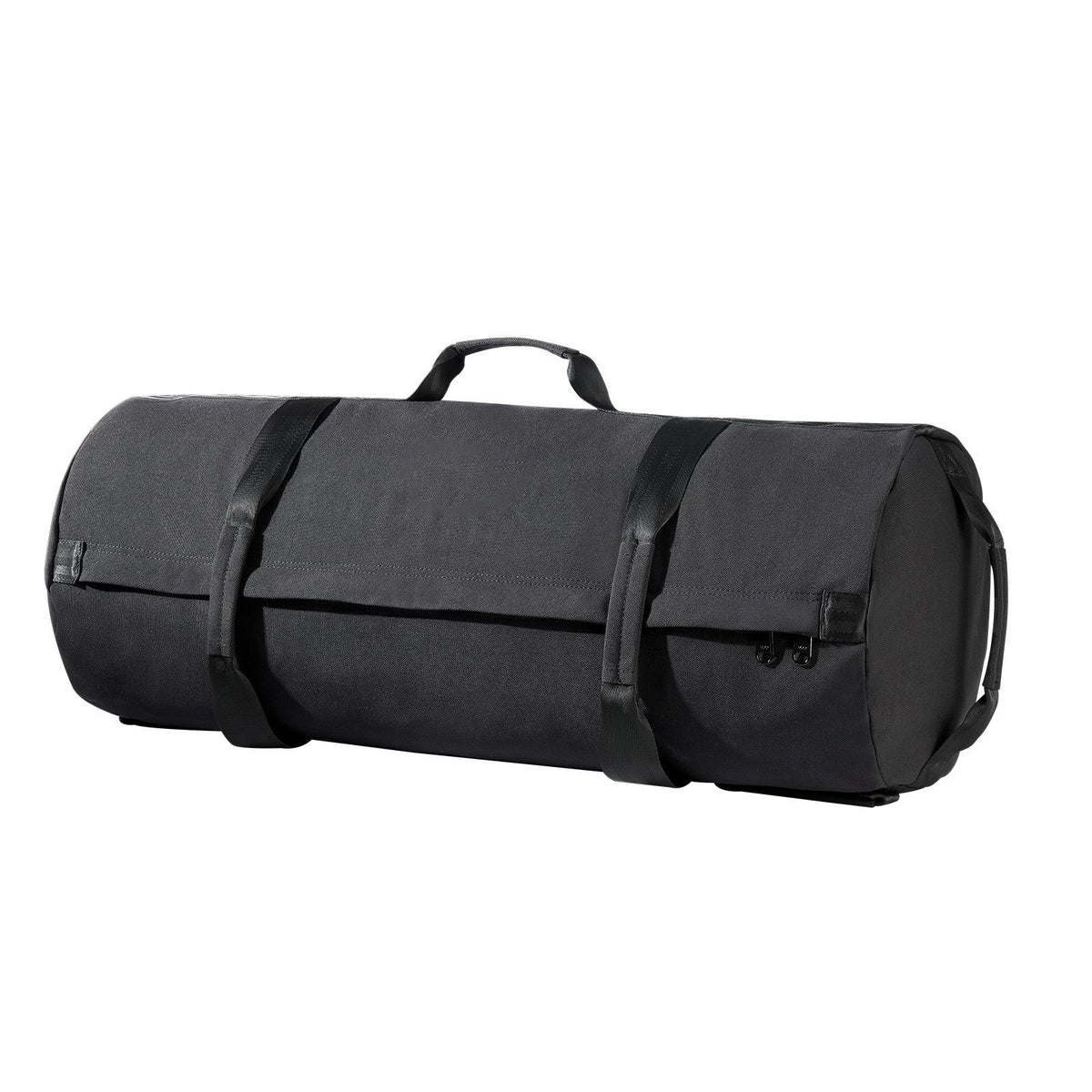 Workout Sandbag, Heavy Duty Workout Power Bags with Handles, 23-56 kg Adjustable Slam Bag for Fitness Strength Weight Training Cross-Training, Home Gym Exercise, Black (Unfilled)