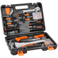 VEVOR Tool Kit 132 Piece General Household Hand Tool Set with Portable Tool Case