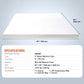 VEVOR Mattress Topper Memory Foam Detachable & Washable Queen 76.2 mm Thickness