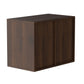 Wood Literature Organizer Adjustable File Sorter 12 Compartments Brown