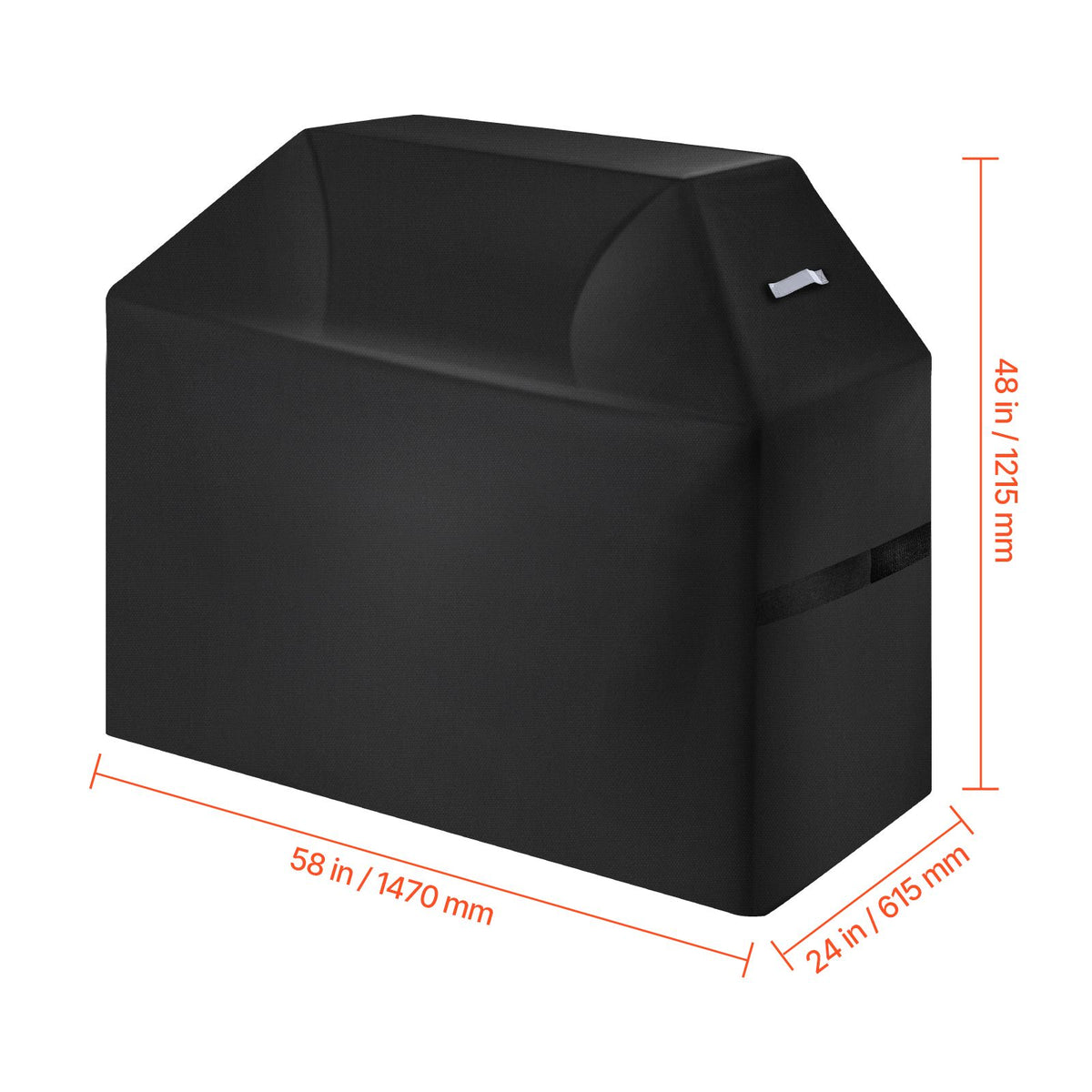 VEVOR 58 inch Grill Cover Heavy Duty BBQ Gas Grill Cover Outdoor Waterproof