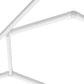 VEVOR Hexagon Garage Lights 86400LM 5 Grid Honeycomb LED Shop Ceiling Light