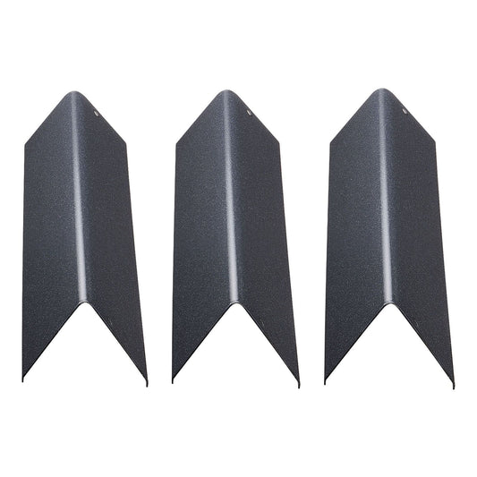 VEVOR Flavorizer Bars, 39cm Grill Replacement Part, for Weber Spirit I & II 200 Series Grills, Including Spirit ll E-210, ll E-220, ll S-210, E-210, S-210, Porcelain-enameled Steel Heat Plate, 3 Pack