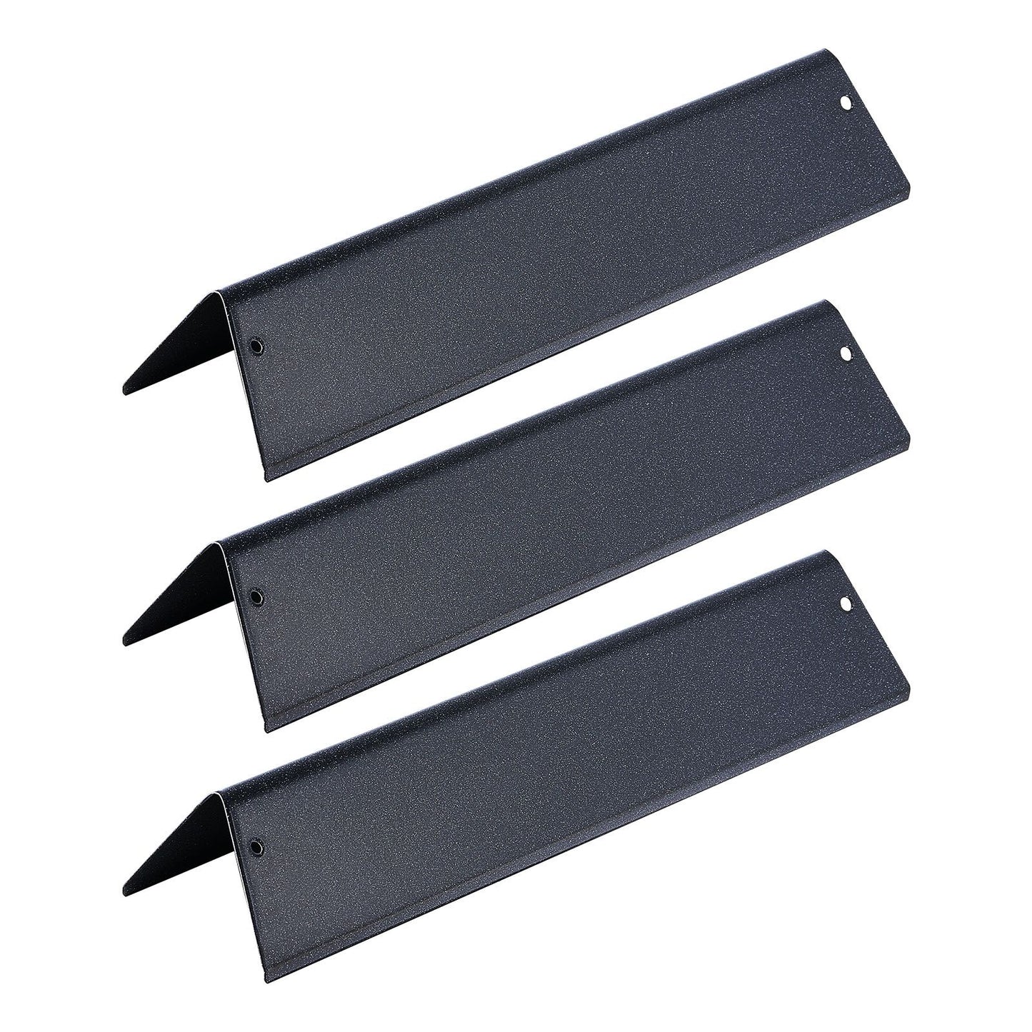 VEVOR Flavorizer Bars, 39cm Grill Replacement Part, for Weber Spirit I & II 200 Series Grills, Including Spirit ll E-210, ll E-220, ll S-210, E-210, S-210, Porcelain-enameled Steel Heat Plate, 3 Pack