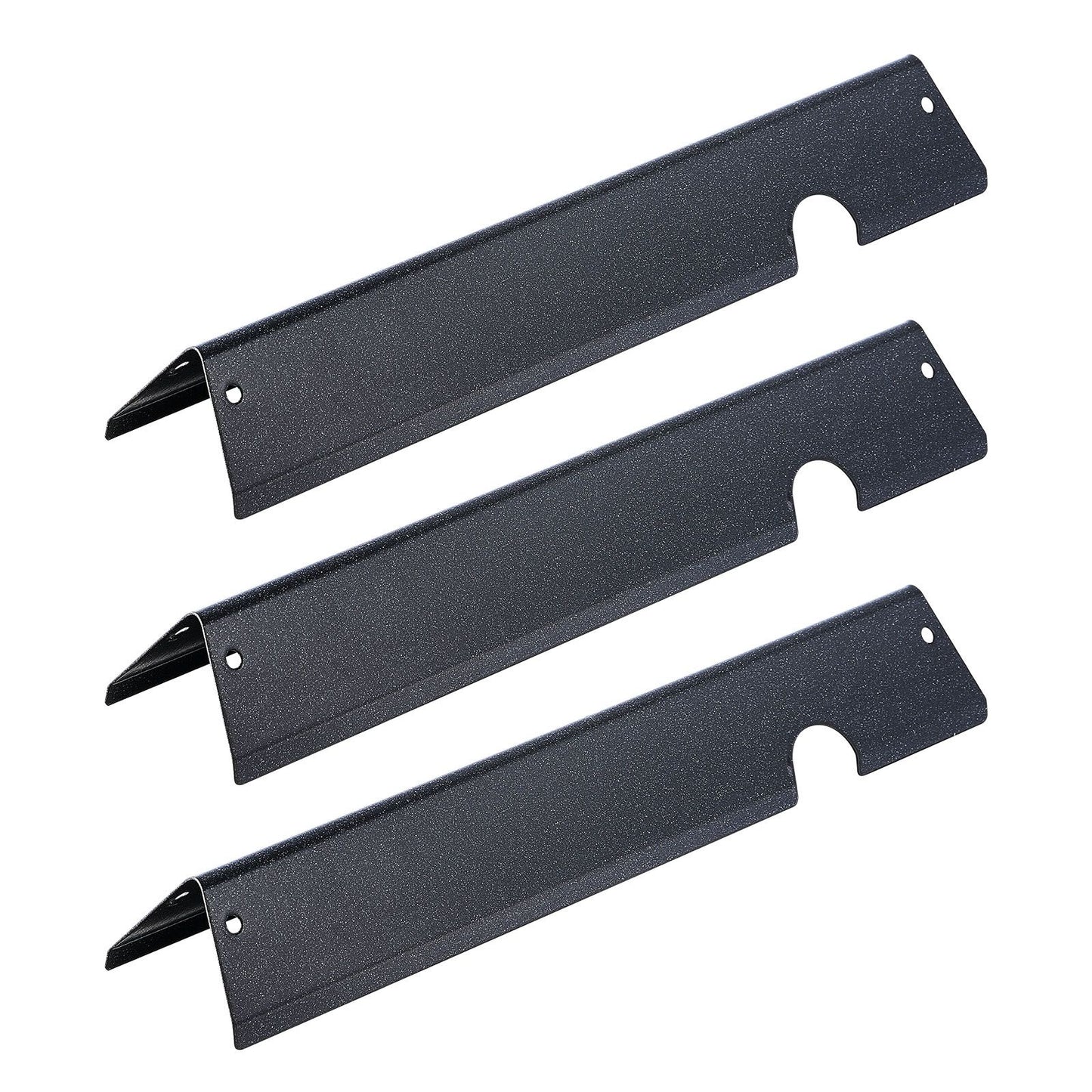 VEVOR Flavorizer Bars, 44cm Grill Replacement Part, for Weber Genesis ll 310 315 335 340, E/S 325s, ES/SX 325s, E/S 335, EX/SX/EPX-335 Grills, Porcelain-enameled Steel Thicker Heat Plate, 5 Pack