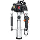 VEVOR 37.77cc Gas-Powered T Post Driver 4-Stroke Fence Piling Pounder w/ 3 Head