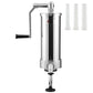 VEVOR Sausage Stuffer 5LBS/3L Capacity Homemade Sausage Maker Stainless Steel