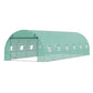 VEVOR Walk-in Tunnel Greenhouse 29.2x9.7x6.5ft Galvanized Frame PE Cover Green
