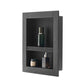 VEVOR Shower Niche 40.6 x 50.8 x 10.2 cm Recessed Wall Divider Shelf Bathroom