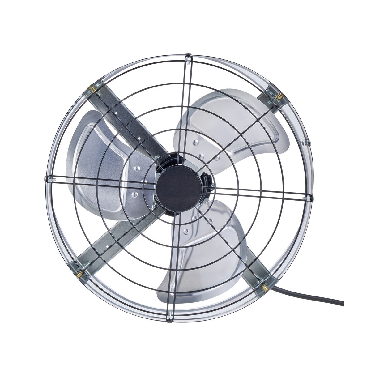 VEVOR 380 mm Gable Mount Fan 1300 CFM Attic Vent Fan with Adjustable Thermostat