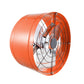 VEVOR 380 mm Gable Mount Fan 1650 CFM Attic Vent Fan with Adjustable Thermostat
