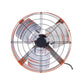 VEVOR 380 mm Gable Mount Fan 1650 CFM Attic Vent Fan with Adjustable Thermostat