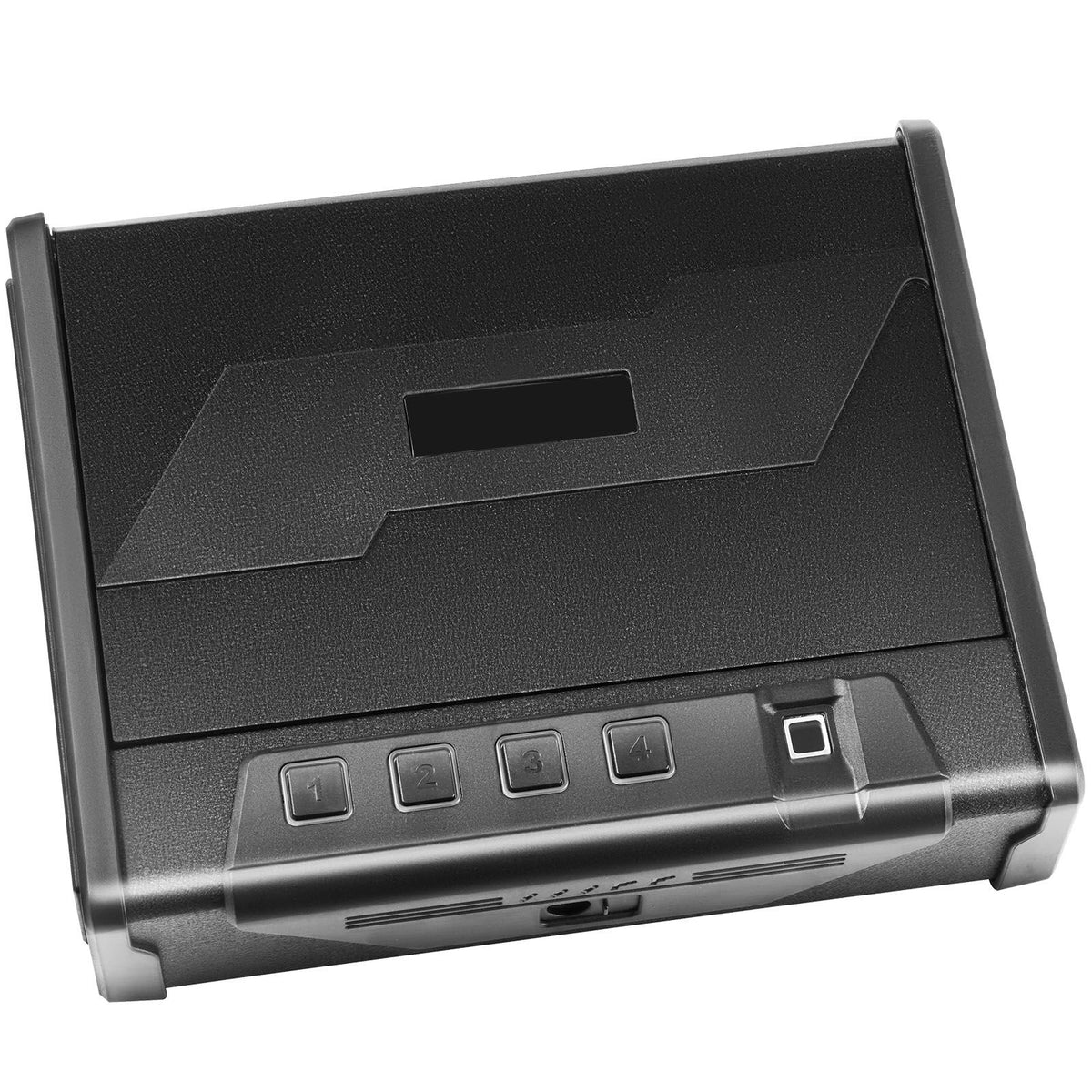 Gun Safe for Pistols Biometric Gun Safe with 3 Access Ways for 2 Pistols