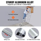 VEVOR Attic Ladder Telescoping, 158.76kg Capacity, 100cm x 59.94cm,Multi-Purpose Aluminium Extension, Lightweight and Portable,Fits298.7cm-320.04cmCeilingHeights,Convenient Access to Your Attic Standa