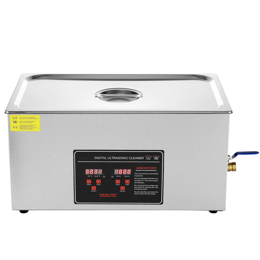 VEVOR 22L Ultrasonic Cleaner with Timer Heating Machine Digital Sonic Cleaner