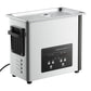 VEVOR 6L Ultrasonic Cleaner, Professional Ultrasonic Cleaner Machine with Cleaning Basket & Digital Display, 120W Stainless Steel 40kHz Cleaning Machine for Watches, Razors, Jewelry, Coins and More