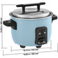 VEVOR Commercial Rice Cooker, 60-Cup Rice Cooker, 13 Liter Large Rice Cooker and Warmer with Nonstick Inner Pot, Fast Cooking and 24-Hour Keep Warm, with Rice Cup and Paddle, for Restaurant