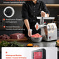 VEVOR Commercial Electric Meat Grinder 9.2 Lbs/Min Sausage Stuffer Maker Kitchen