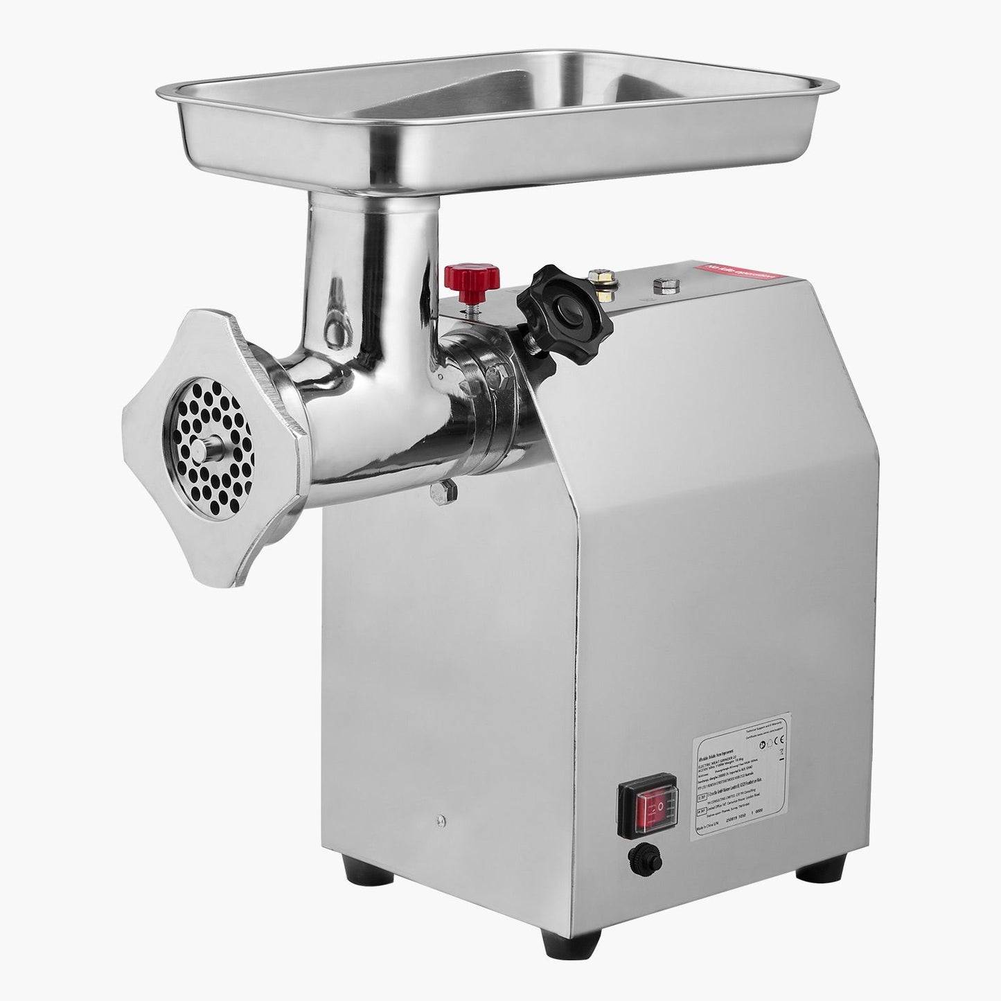 VEVOR Commercial Electric Meat Grinder 9.2 Lbs/Min Sausage Stuffer Maker Kitchen
