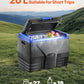 VEVOR Portable Car Refrigerator Freezer Compressor 20L Single Zone for Car Home