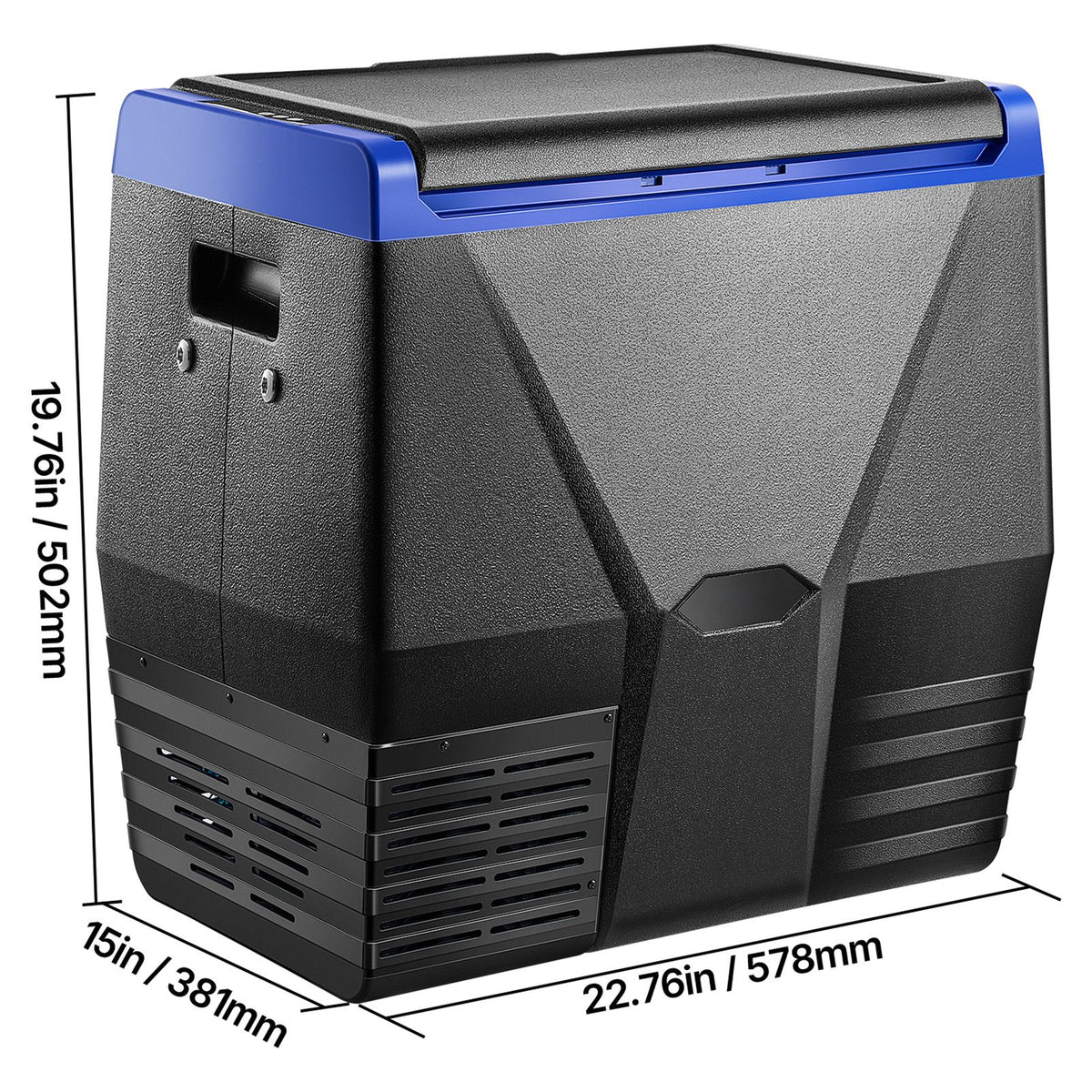 VEVOR Portable Car Refrigerator Freezer Compressor 35L Single Zone for Car Home