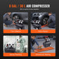 VEVOR Air Compressor Compact Portable Oil Free Compressor 30L 90 PSI
