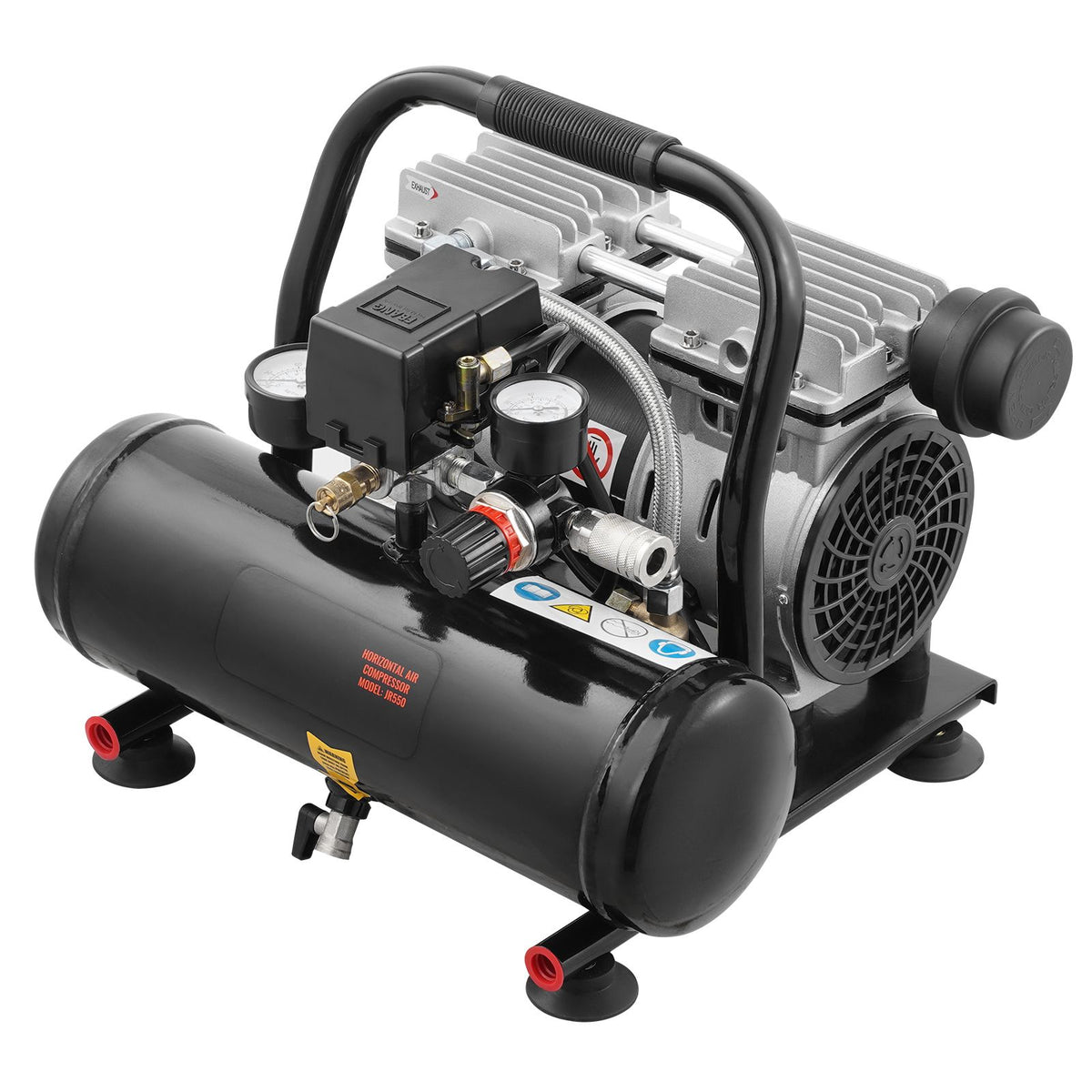 VEVOR Air Compressor Compact Portable Oil Free Compressor 4L 7bar
