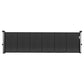Retractable Baby Gate, 870 mm Tall, Extends up to 2800 mm Wide, Retractable Gate for Kids or Pets, Mesh Material, Easy to Install for Indoor Stairs, Doorways, Hallways, Playrooms, Black