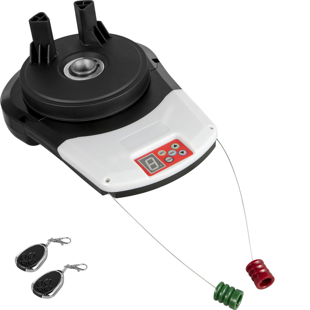 VEVOR Garage Roller Door Opener, 800 N Lift Force 164 ft Remote Control, 220V Electric Roller Gate Opener, Auto Garage Roller Gate Opener Kit with 2 Remote, Apply for Garage Store