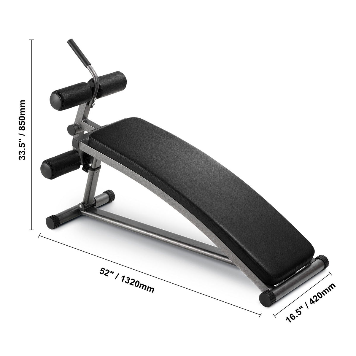 VEVOR Weight Bench Adjustable Situp Incline Bench for Home Gym Strength Training