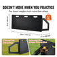 VEVOR Soccer Rebounder Board, 115x45 cm Portable Soccer Wall with 2 Angles Rebound, Foldable HDPE Kickback Rebound Board, Soccer Training Equipment for Kids and Adults, Passing & Shooting Practice