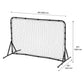 VEVOR 6x4FT Soccer Rebound Trainer Soccer Training Equipment Double-Sided Net