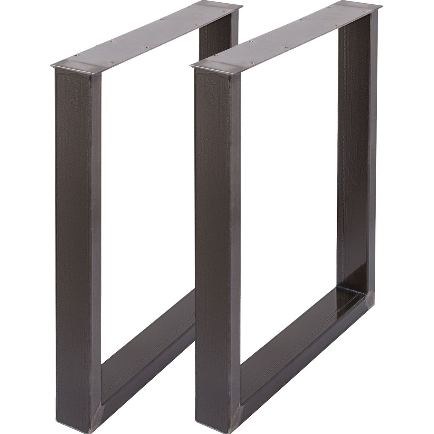 VEVOR 72 x 60 cm Dining Table Legs Office Table Legs Set of 2 Steel Table Legs Computer Desk Legs Steel Bench Legs Country Style Table Legs DIY Furniture Legs
