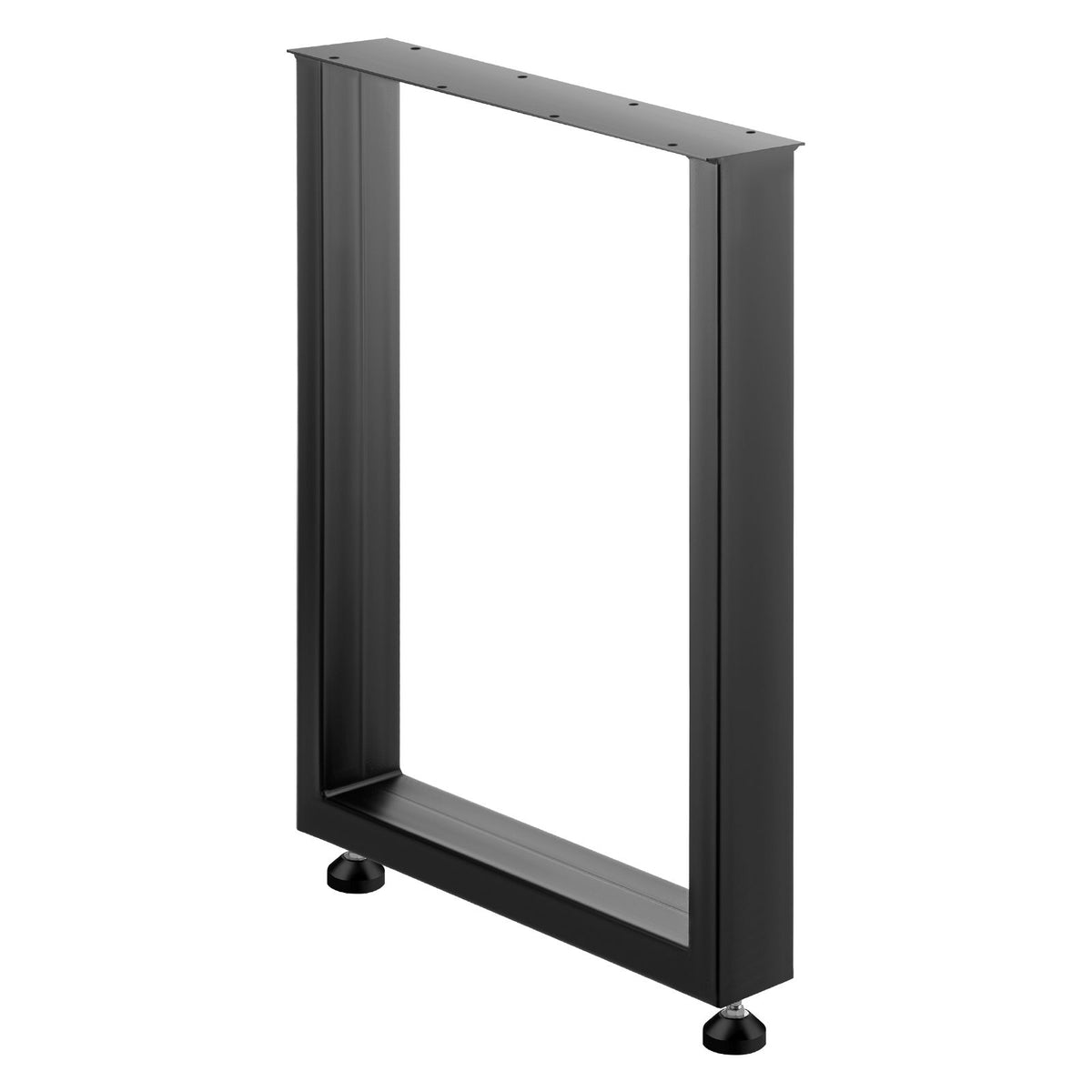 VEVOR Black Table Legs Frame Metal Dining Table Desk 600X720MM