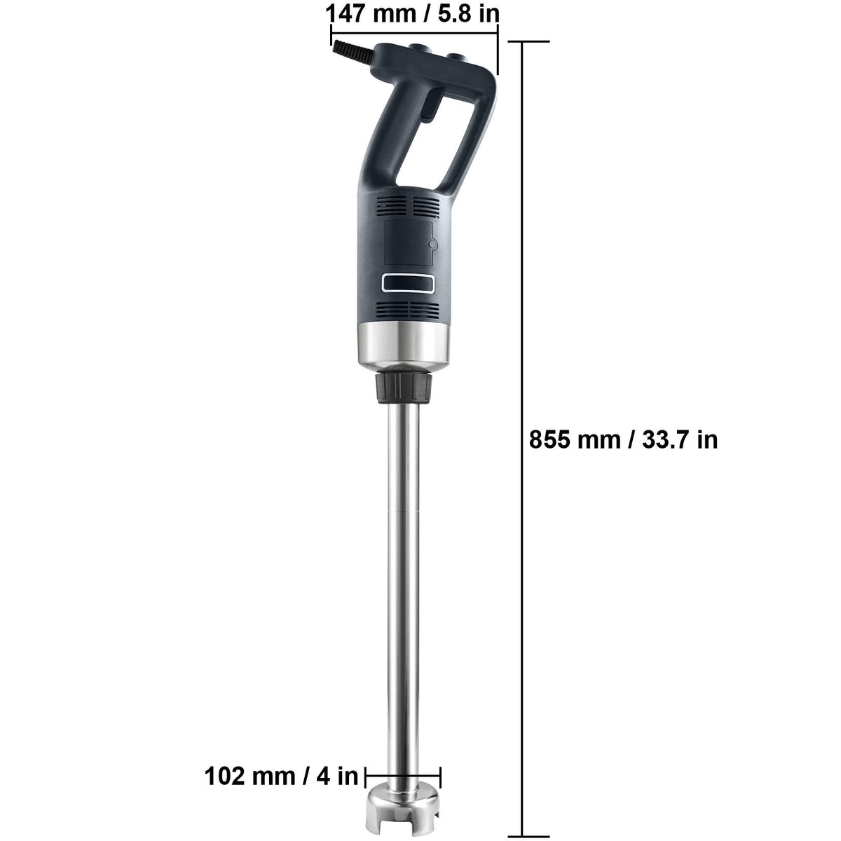 VEVOR Professional Stick Blender, 500W Powerful Handheld Mixer, Adjustable Speed with Stainless Steel Blade, Versatile Hand Mixer for Soups, Smoothies, Purees, and Baby Food
