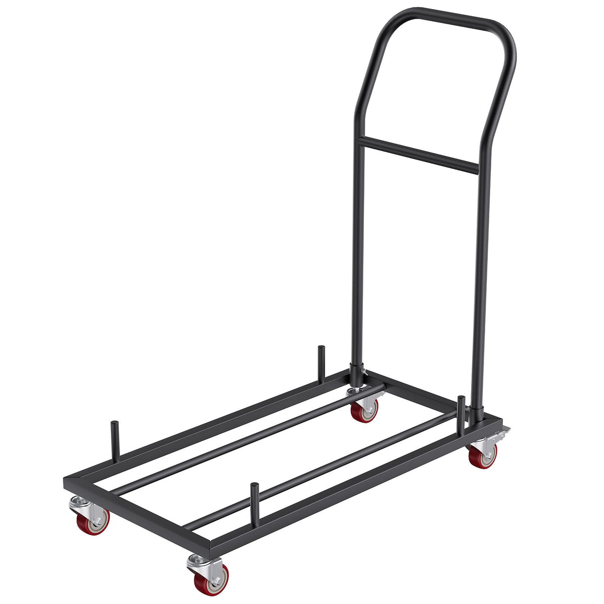 VEVOR 12 Chairs Folding Chair Storage Dolly Folding Chairs Rack Heavy Duty Iron