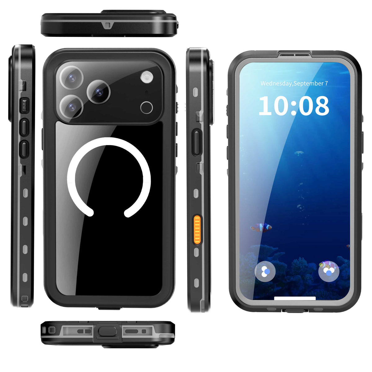 iPhone 18 Pro Max / iPhone 17 Pro Max Waterproof Case Shockproof Case