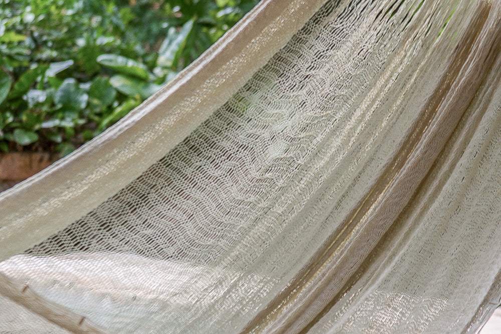 Super Nylon Hammock Queen Cream