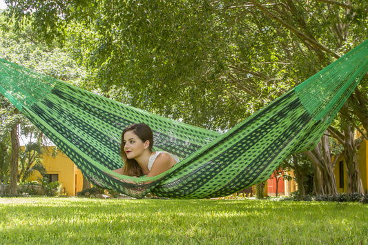 Outdoor Cotton Mexican Hammock King Size - Jardin