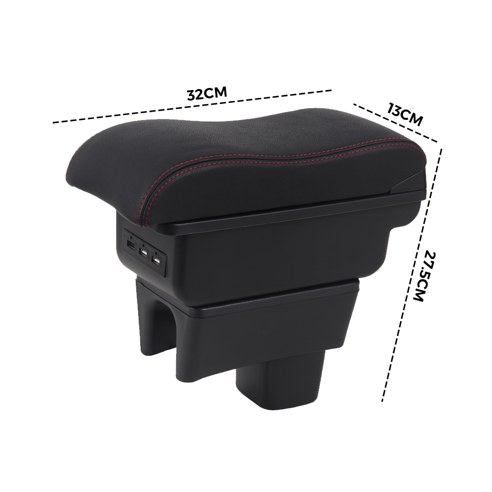 Suzuki Swift 2005-2021 Centre Central Storage Car Console Seat Armrest Box Durable ABS Armrest Box