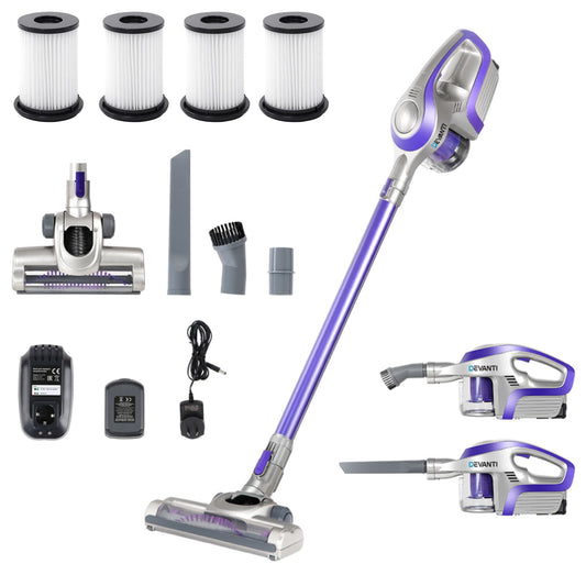 Handheld Vacuum Cleaner Stick Cordless Car Vacuum HEPA Filters