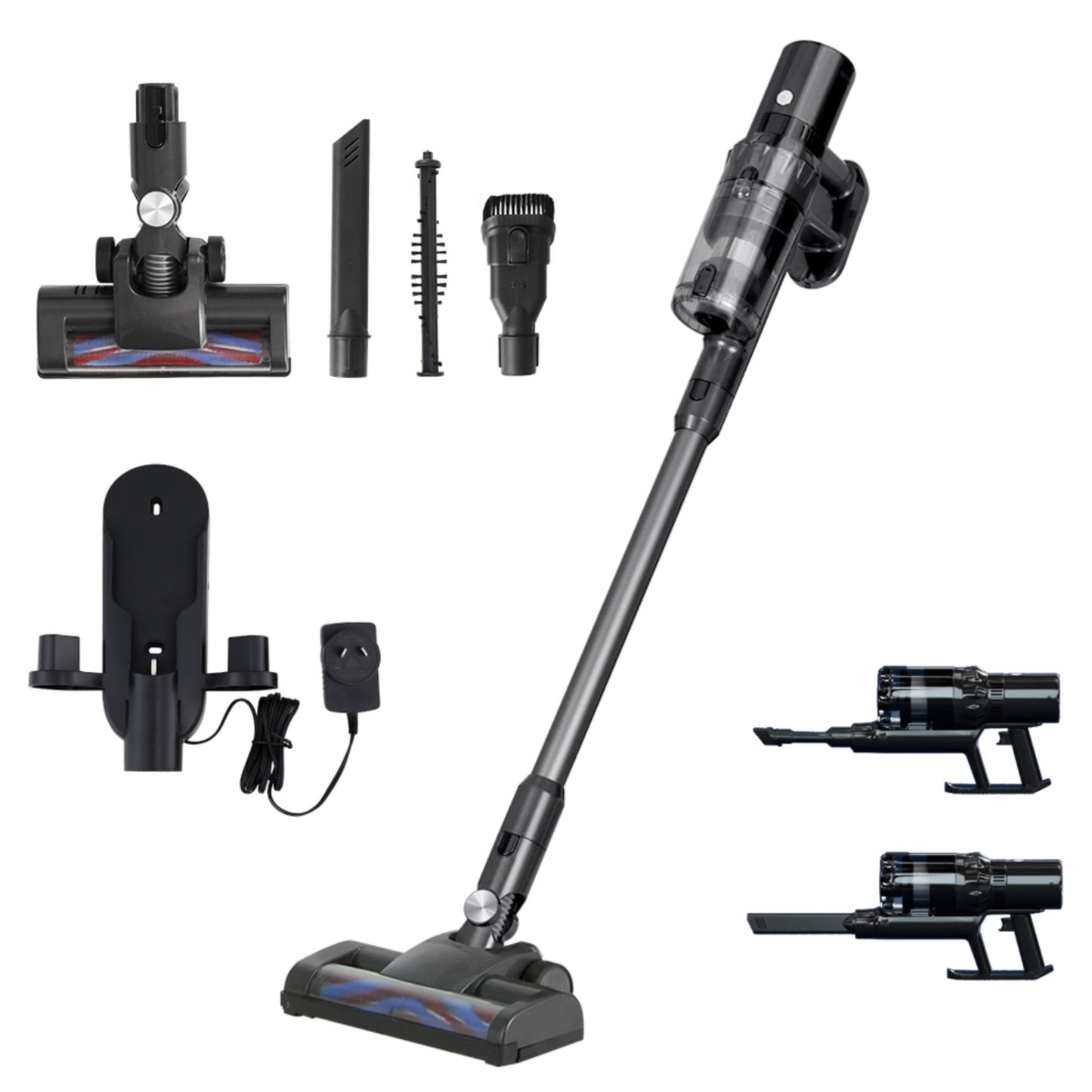 Handheld Vacuum Cleaner Brushless Cordless Bagless Stick Vacuum - 350W