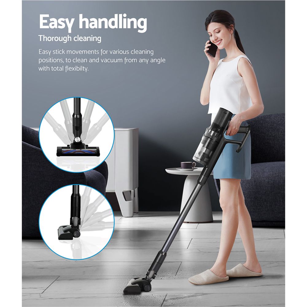 Handheld Vacuum Cleaner Brushless Cordless Bagless Stick Vacuum - 350W