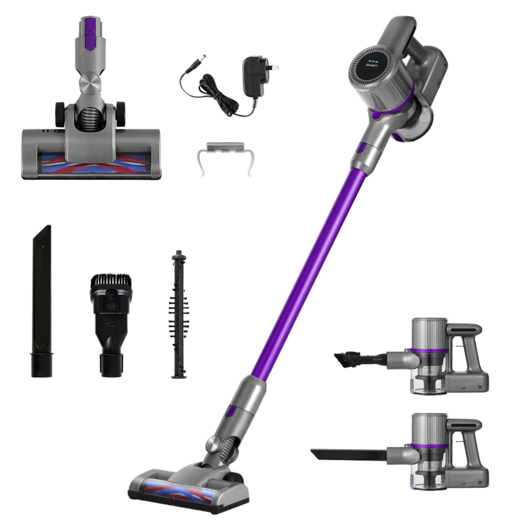 Handheld Vacuum Cleaner Bagless Cordless 120W - Purple